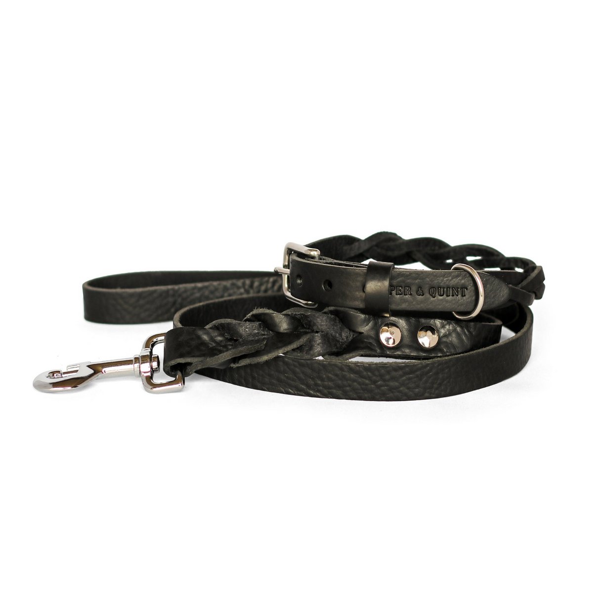 Twisted Hondenriem | Zwart
