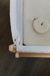Sábana bajera ajustable para bebé y niño - Lana merino
