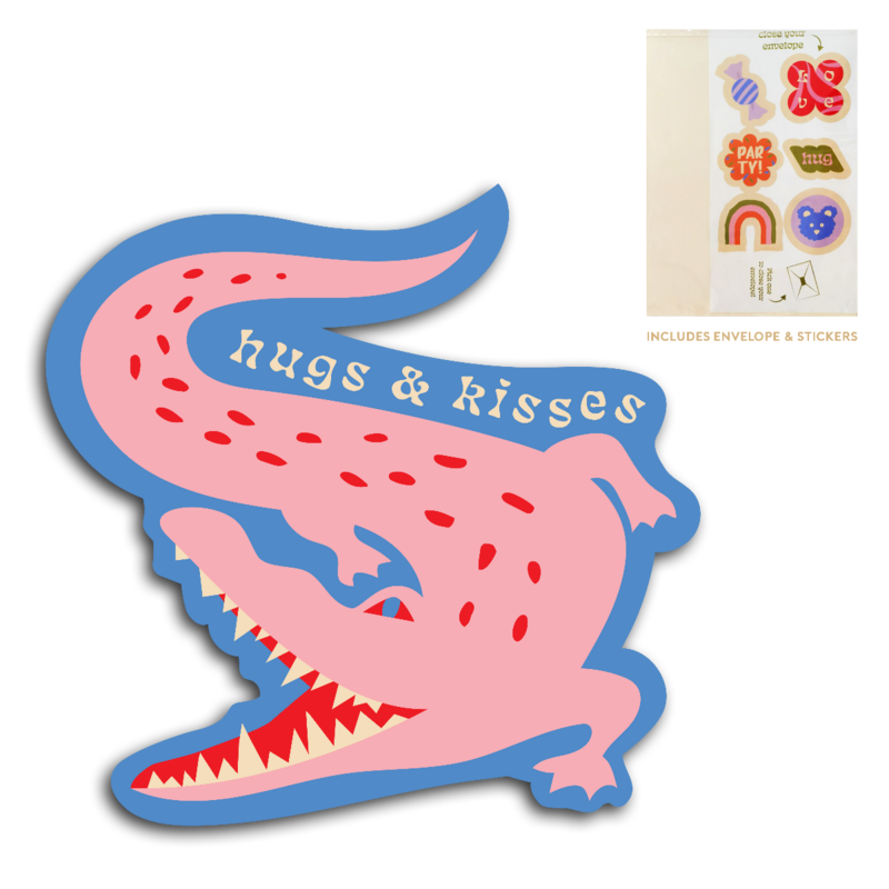 Cut-Out Cards - Hugs and kisses