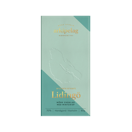 Lidingö chocolate bar, a delectable milk chocolate treat with a smooth, creamy texture and a delicate flavor.