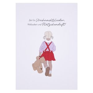 Postkarte - Zeit für Weihnachtslieder