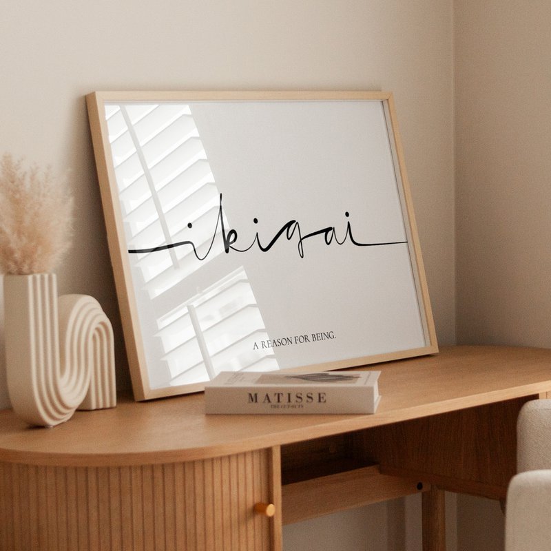 Poster: Ikigai - A reason for being