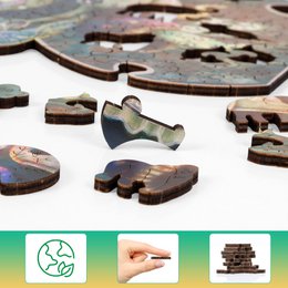 Ankh The Grower - Puzzle in legno a tema coccodrillo