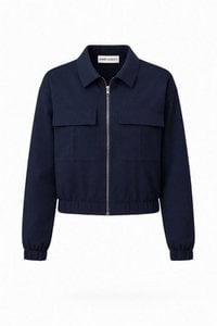 Ann Gissy Refined Women's Jacket Navy Travel Fabric - blue - comfortable fit