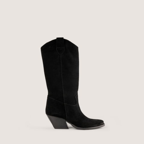 Noa Black Texan Boots