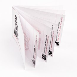 Voucherboekje "It's over" voor VROUW met 6 vouchers
