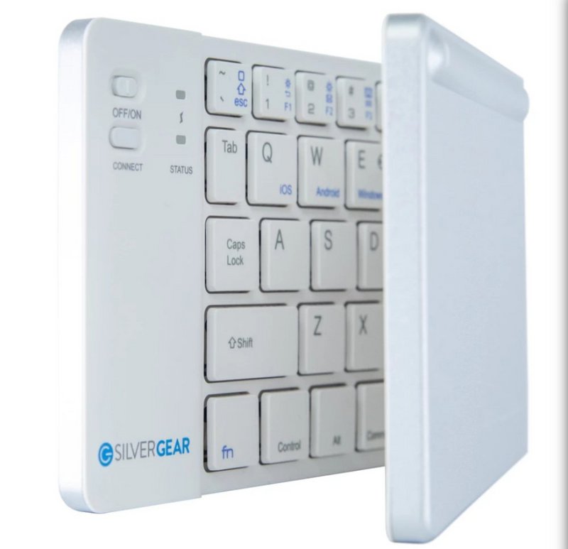 Tastiera Bluetooth pieghevole - QWERTY