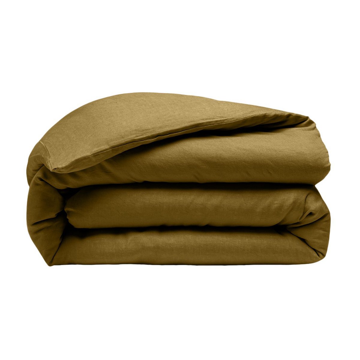 DUVET COVER 240X220CM 100% WASHED LINEN MOKA