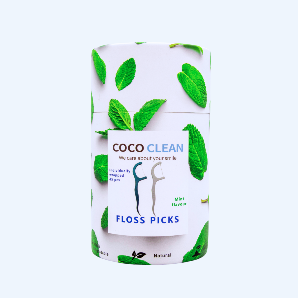 Selecciones de hilo dental Menta