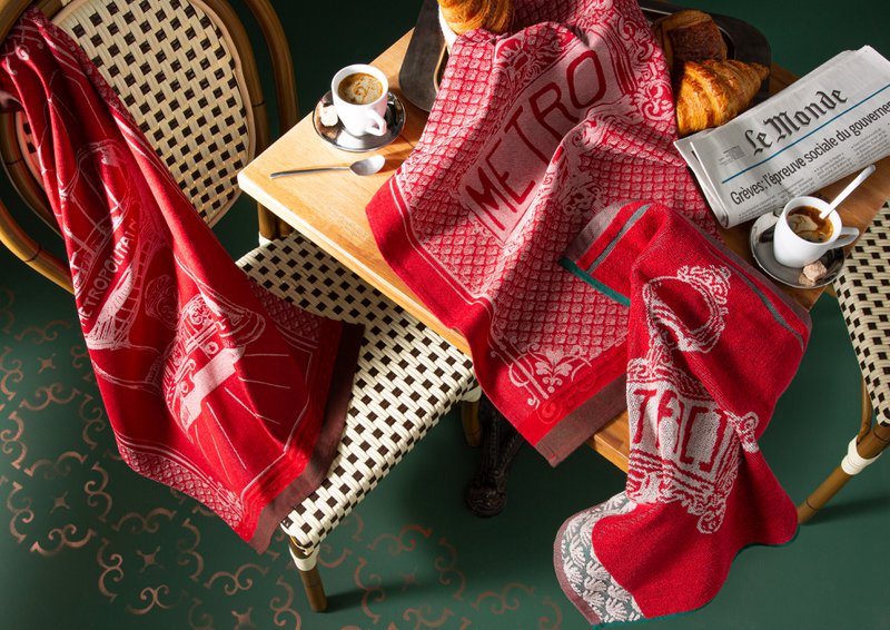 Tea Towel Métropolitain