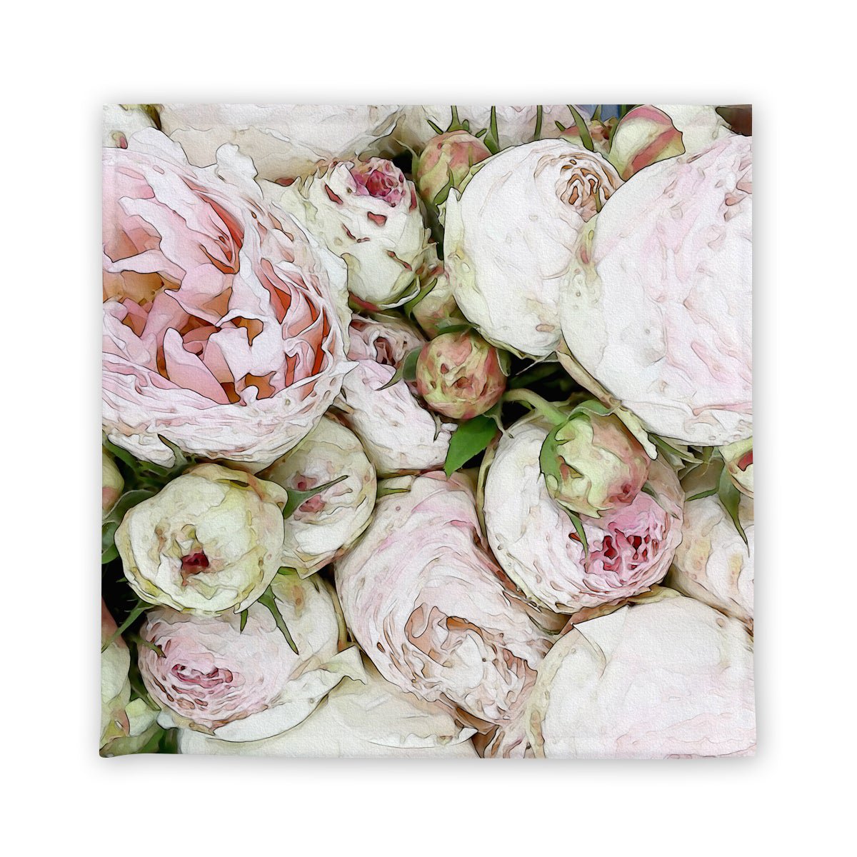 Ansigtsflanell i Peony Pink