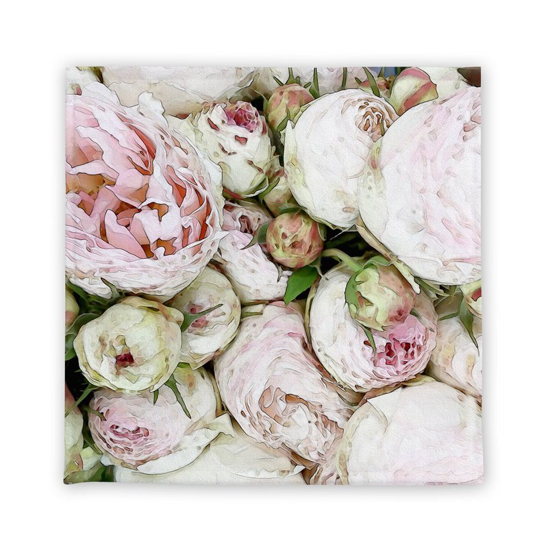 Ansigtsflanell i Peony Pink