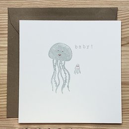 Card Baby Octopus