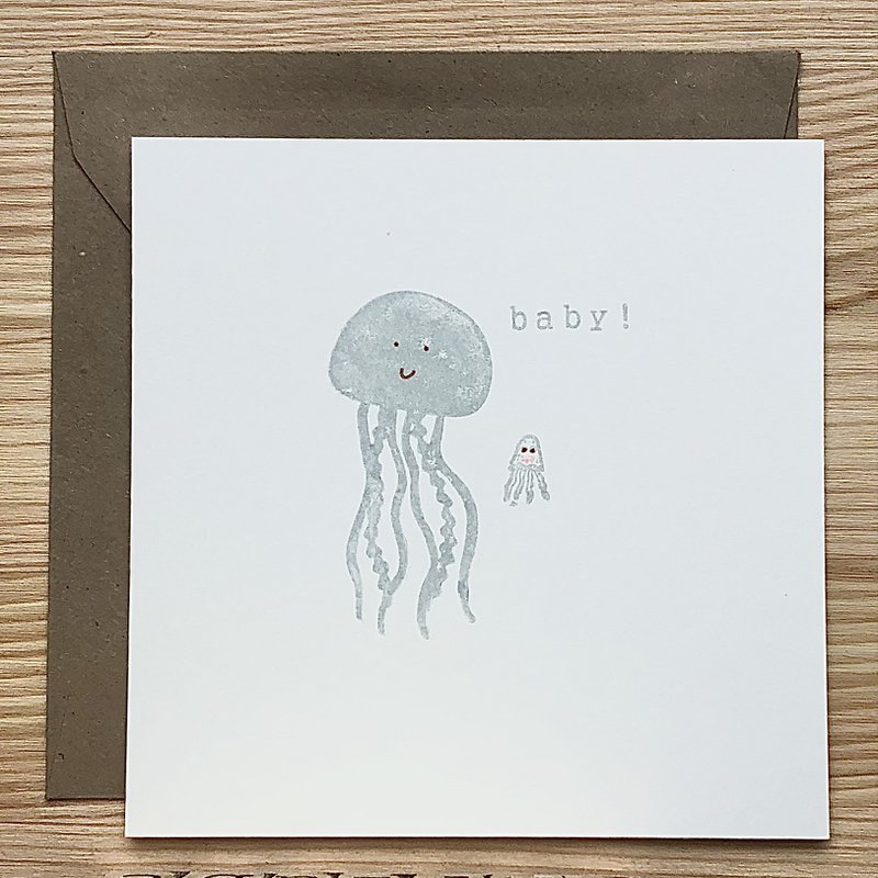 Card Baby Octopus