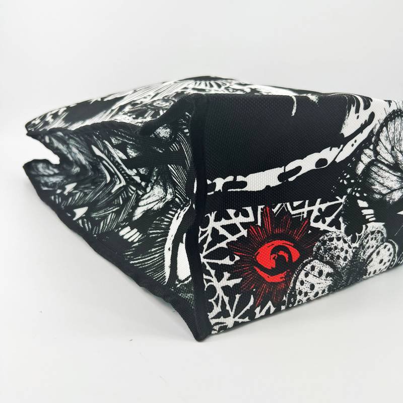 GROTE ZWARTE TOTE BAG VAN DE VLINDER