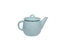 Teiera smaltata Pois blu 1L Isabelle Rose