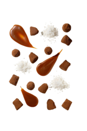 Trufas de chocolate, caramelo y mantequilla salada - a granel