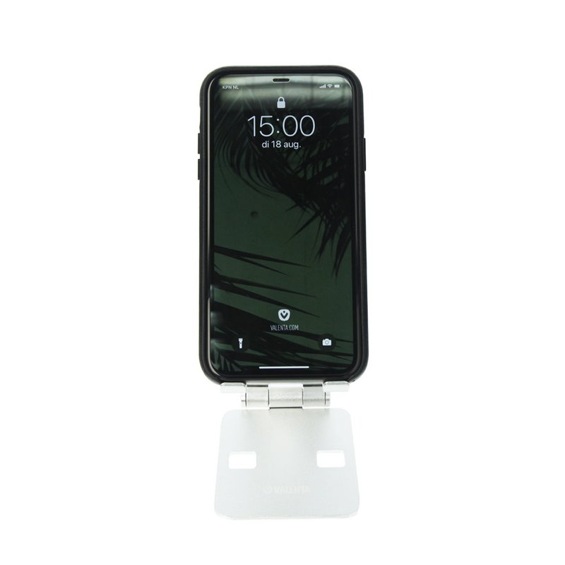 Telefonholder Foldbar Alu Sølv