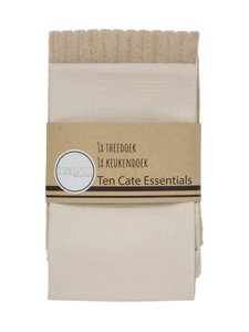 Ten Cate Essentials - 2PACK Kitchen towel set - Natural