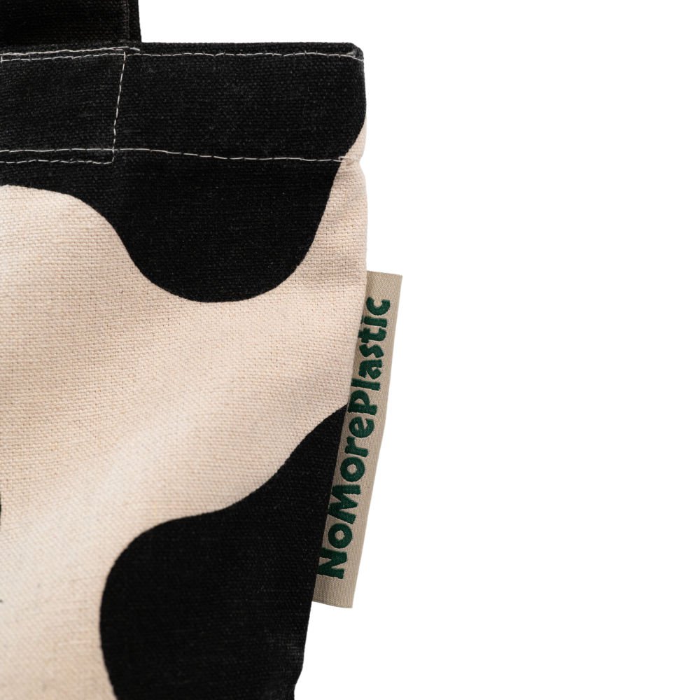 Bolsa de mano sostenible con cremallera - nomorplástica - Moo Musthave