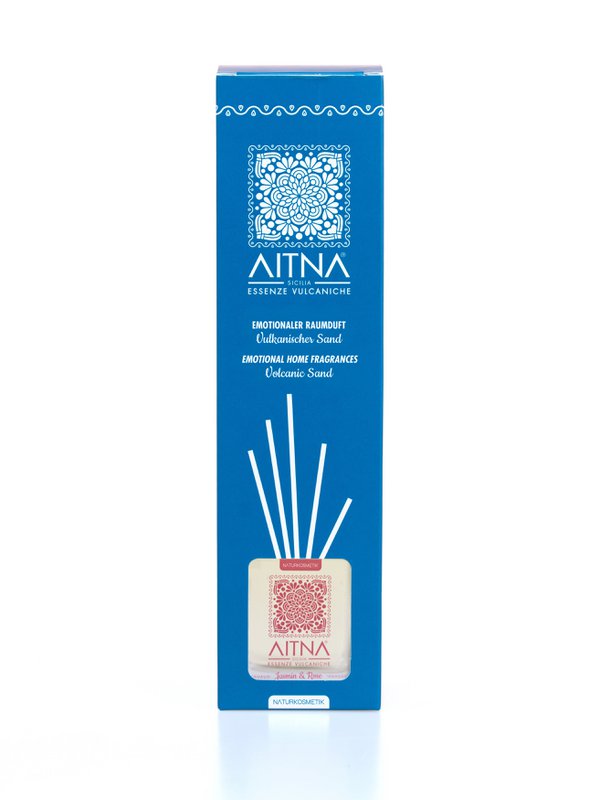 Aitna Room Duft Aroma Diffuser Essence Jasmin og Rose Lavet i Italien, 100ml