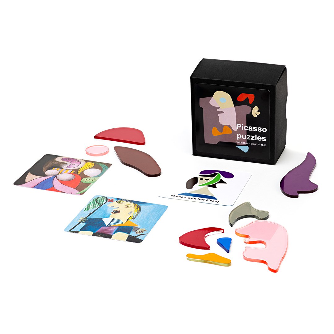 Artysta w środku, puzzle inspirowane Picasso