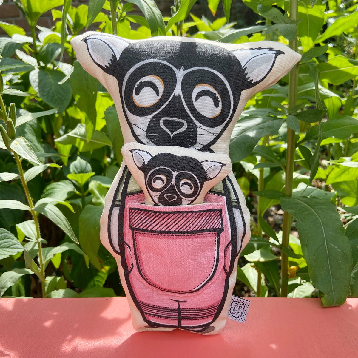 Ekologiczna miękka zabawka Lemur