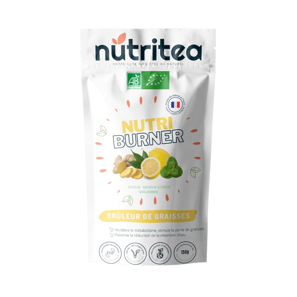 NutriBurner-Tea Bio detox spala tłuszcz
