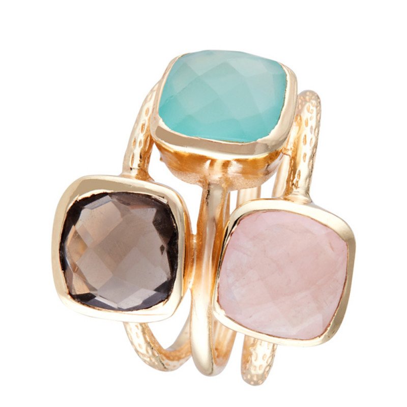 Gouden ring "Elsa" Acqua Calci