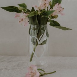 Wysokie serce ze szklanki do picia (opak. = 6 sztuk)
