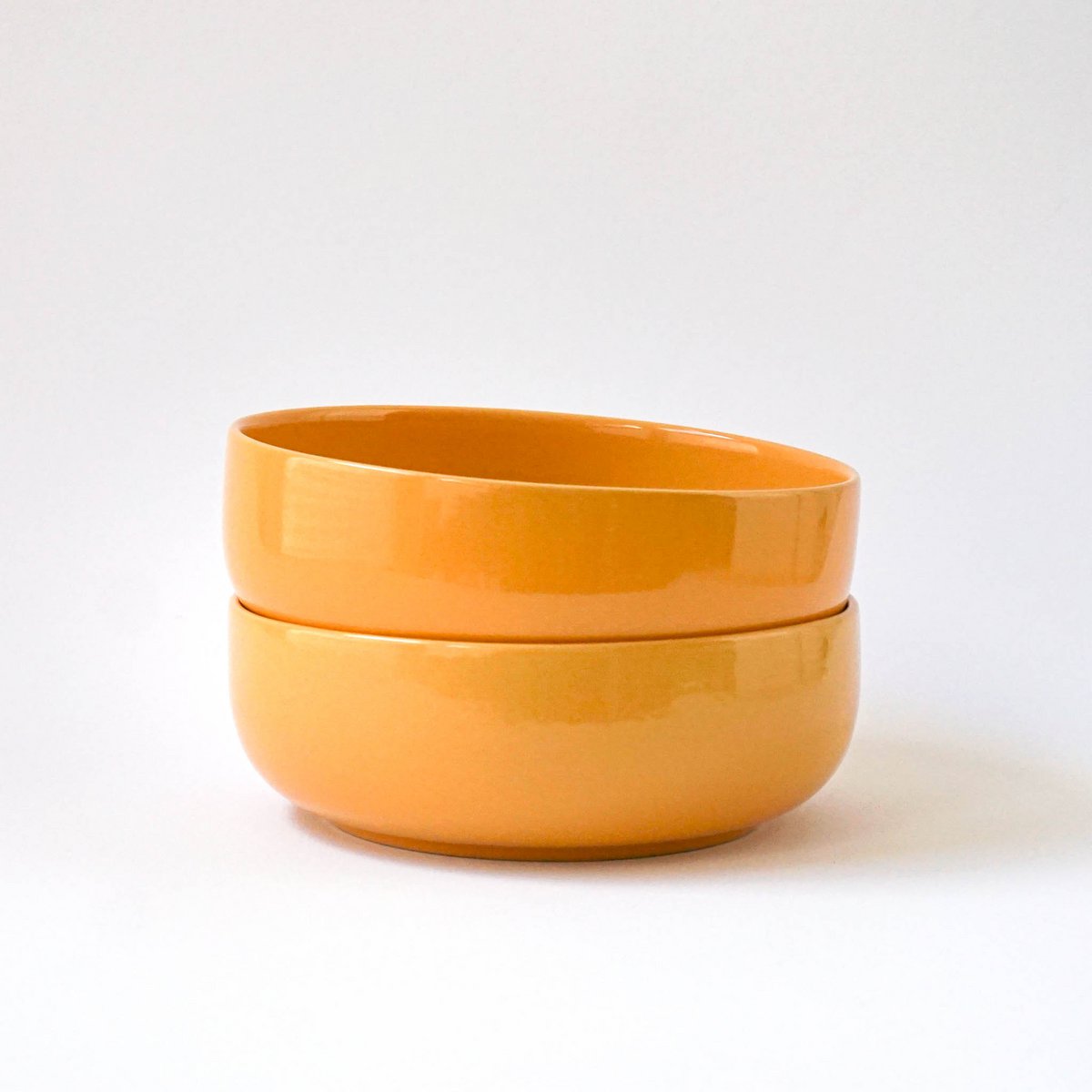Miska 16 cm Malwa - żółta - 600 ml