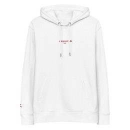 Pure Cotton Hoodie — Metal Eyelets