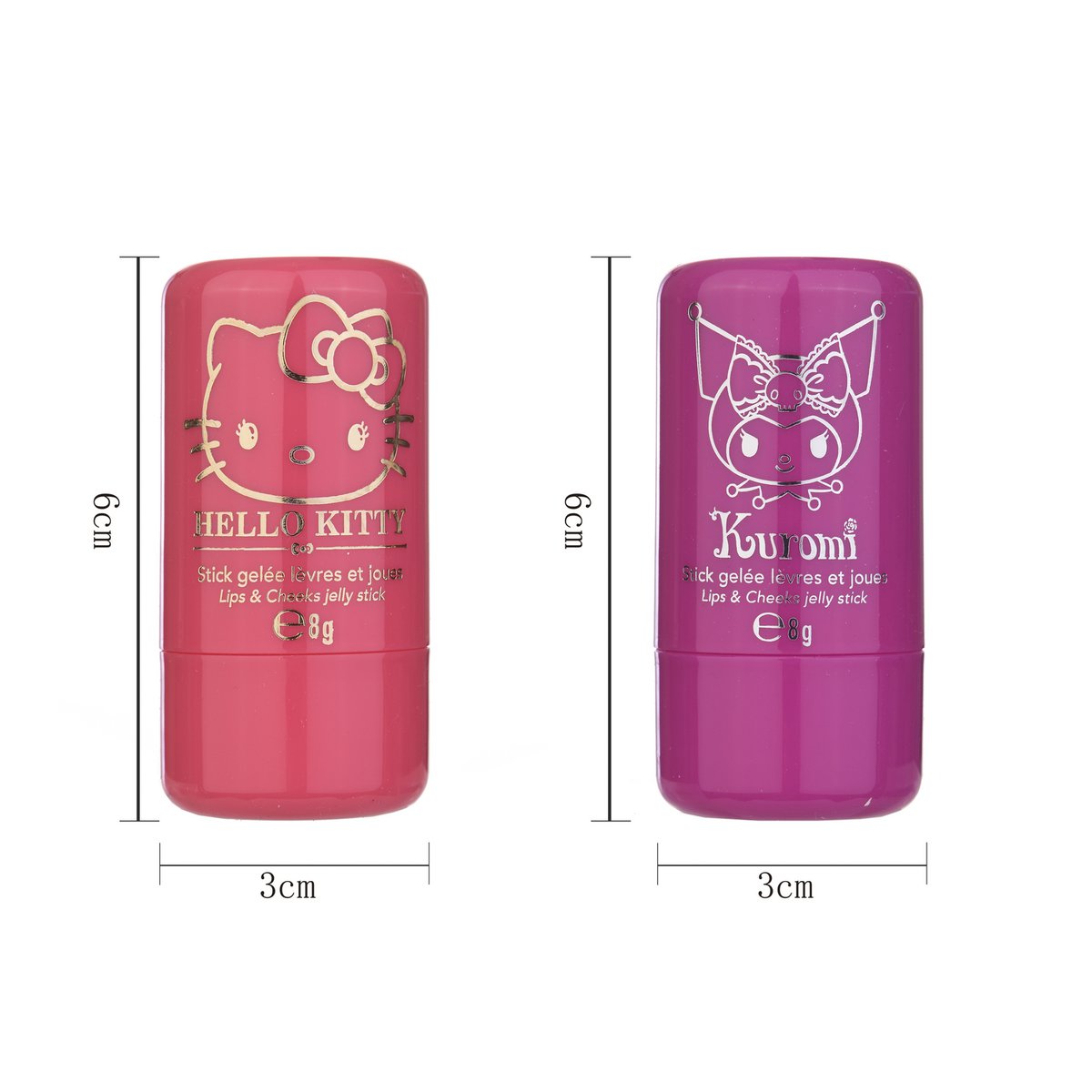 Hello Kitty Frozen Stick Lips and Cheeks 8 G