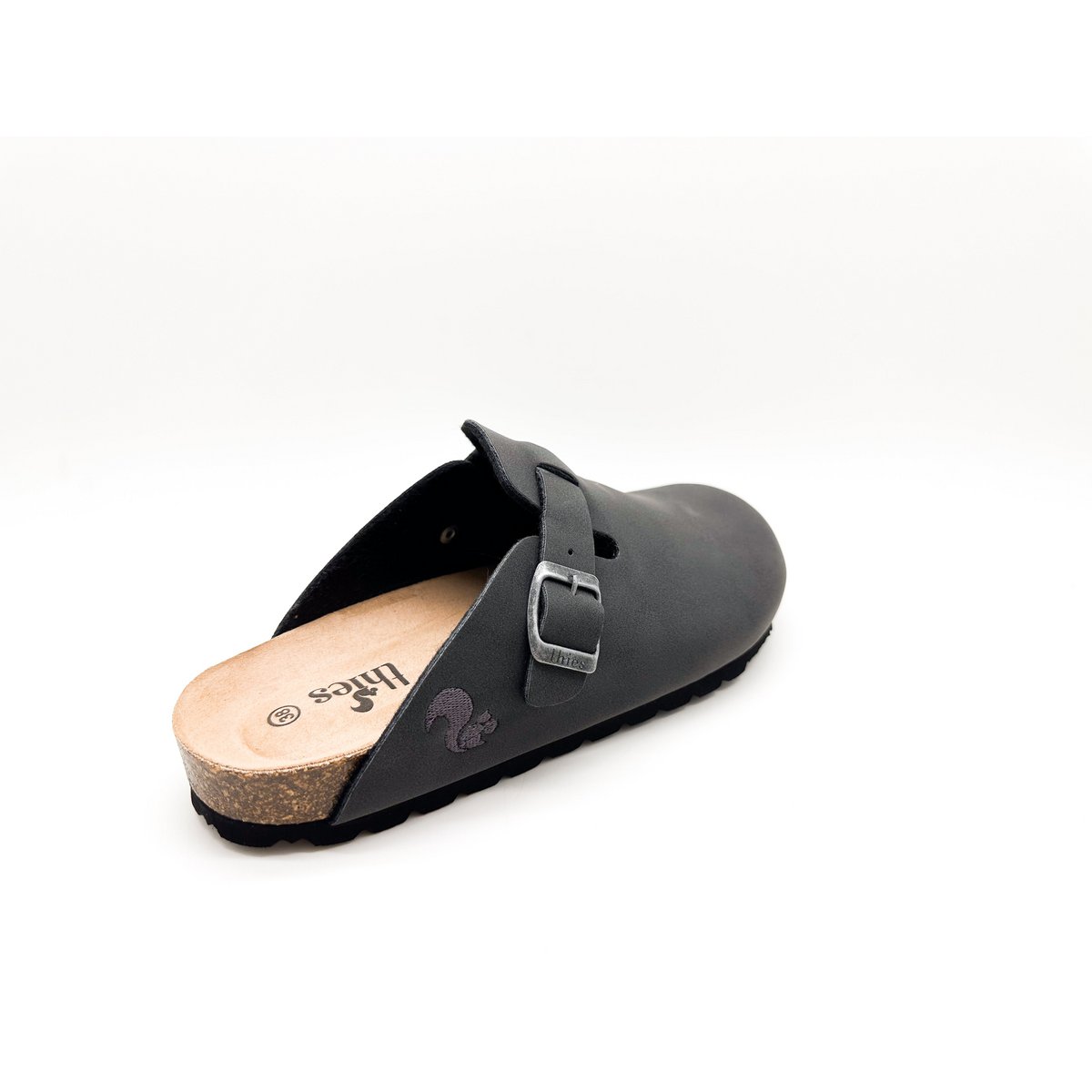 thies 1856 ® Eco Bio Clog vegan obsidian grey