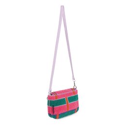 KLEINE ROSA SCHULTERTASCHE HF