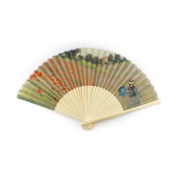Fan, Monet, champ de coquelicots