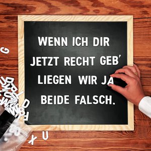 Magnetic chalkboard with wooden frame (40x40cm)