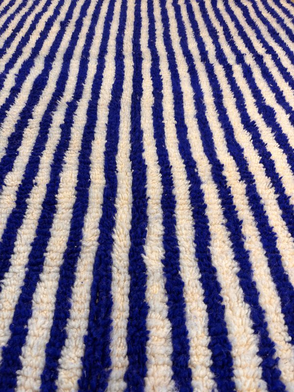Berber carpet - Blu - 1.50 x 2.50