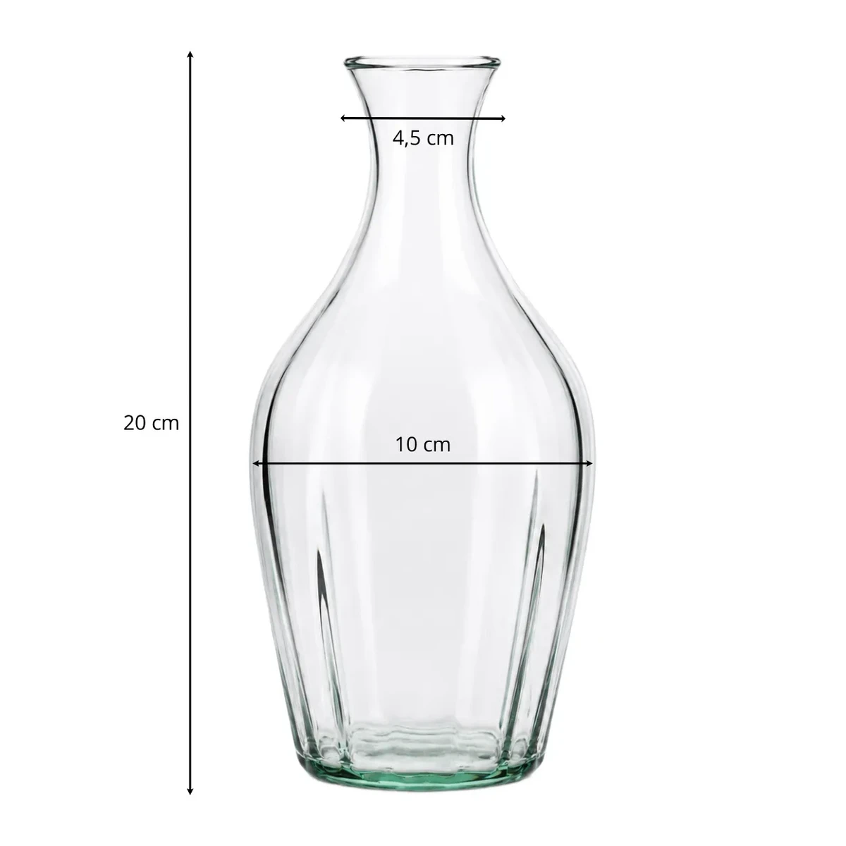 Optic Glass Carafe W-670 20 cm