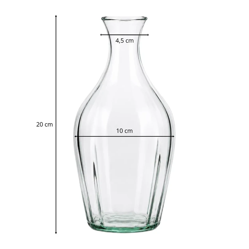 Optic Glass Carafe W-670 20 cm