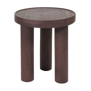 Seitentabelle TIAs Ø42 cm - Espresso -Mangohout