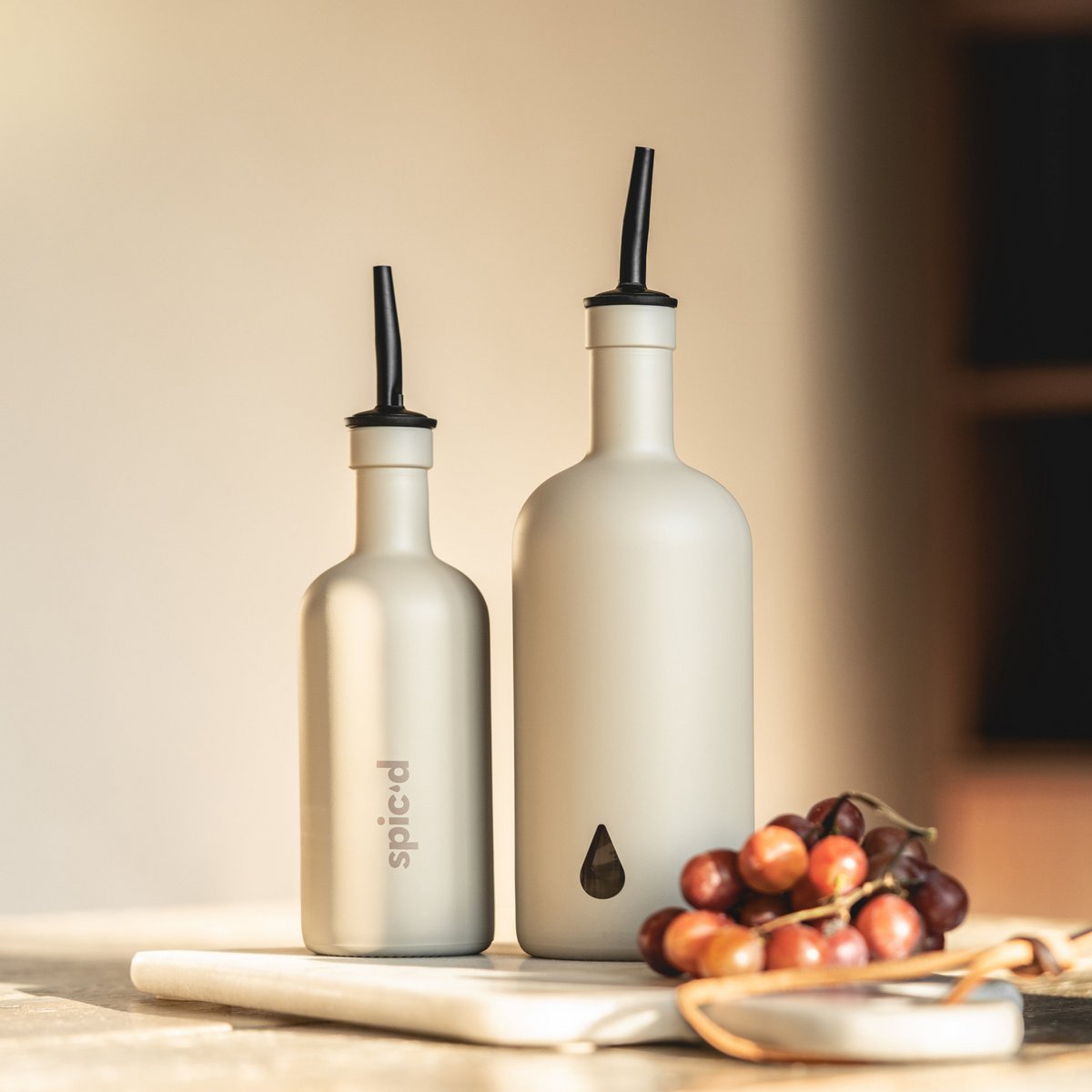 Dúo 'Drizzle & Sizzle' de aceite de oliva especiado | arcilla caliente