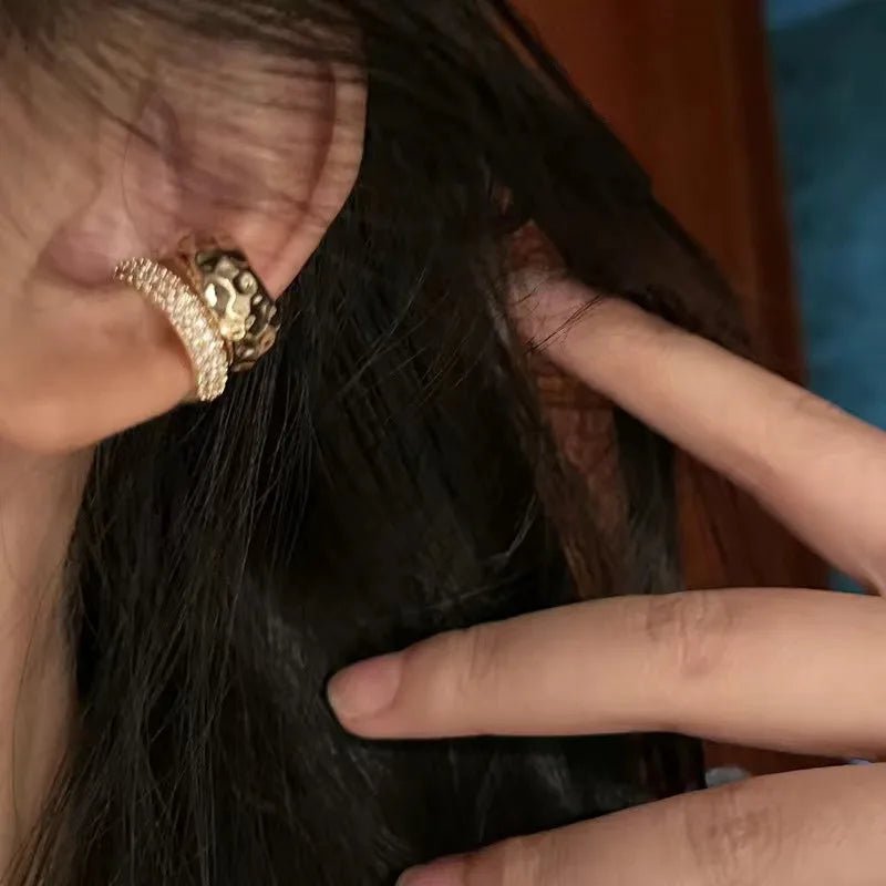 1 Pc 2025 Mode Minimalistischen Kein Piercing Ohr Manschette Ohrringe für Frau Gefälschte Piercing Ohr Manschette Clip Ohrringe für frauen Manschetten Schmuck