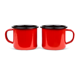 0,35l Emaille Kaffeebecher | Ebene B.