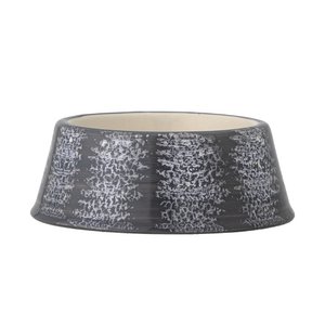 Roxie Pet Bowl, Grey, Stoneware