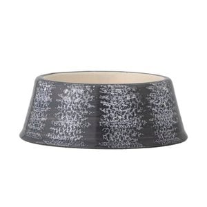 Roxie Pet Bowl, Grey, Stoneware