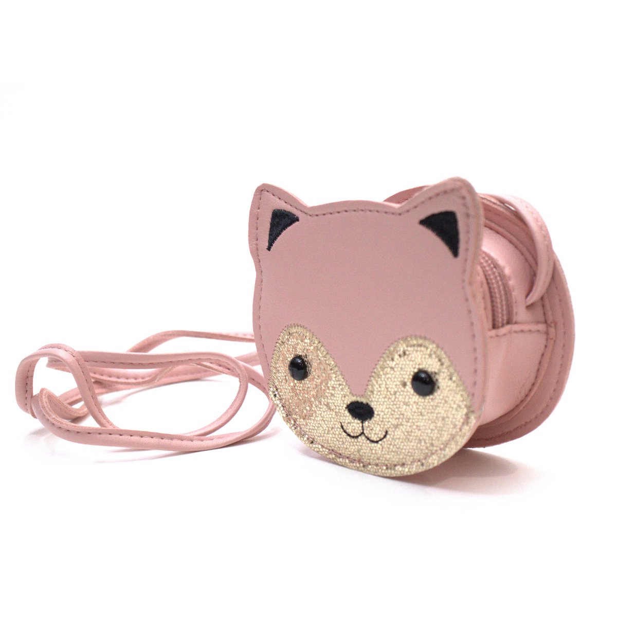 Children's shoulder bag - Gaspard the kitten Pink