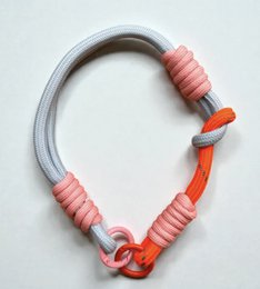 Keychain - Cell Phone Strap - Orange Blue MESSE