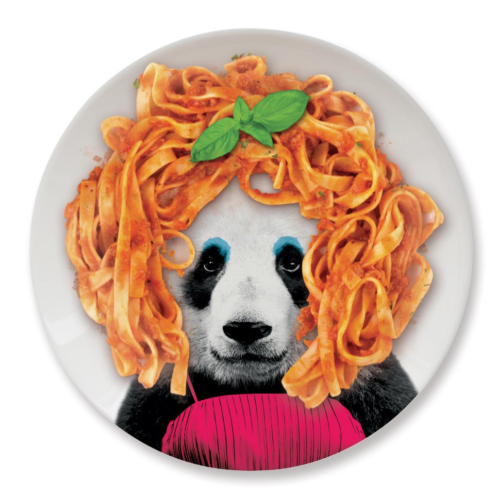 Bord moutarde - Panda à restauration sauvage