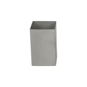 STEEL BATHROOM GLASS _6X6X10CM ST89837